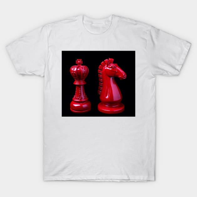 Red King And Knight T-Shirt by photogarry